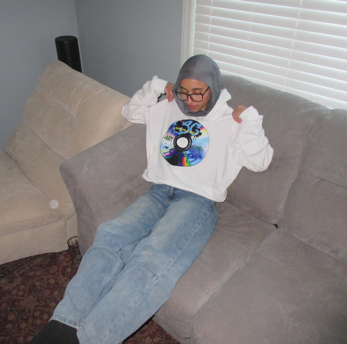 SUPERSTAR PARTY GIRL CD HOODIE